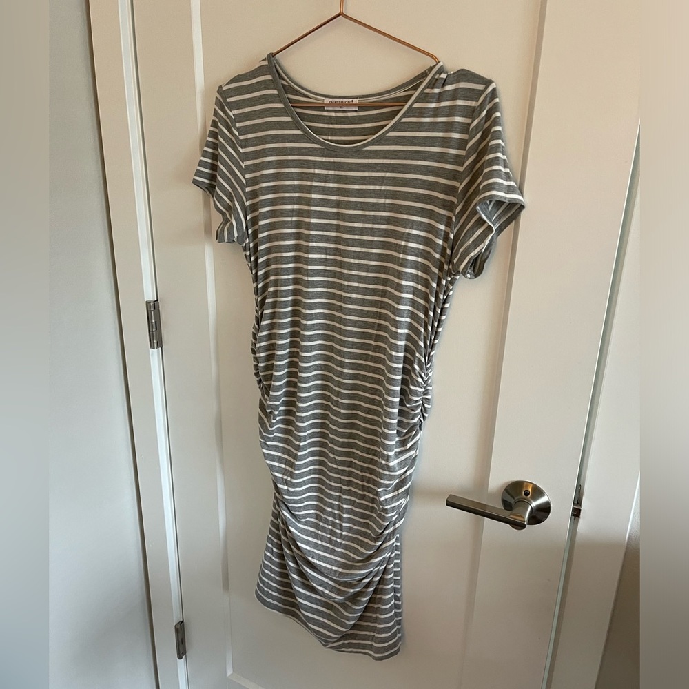 Striped Maternity Dress